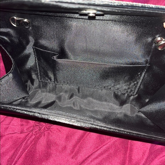 Black Rhinestone Clutch - Picture 3 of 4